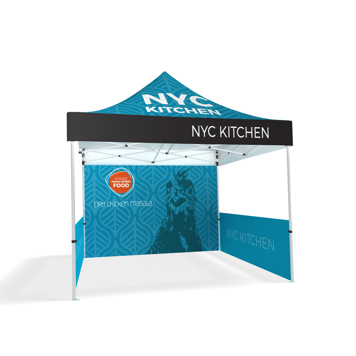 branded gazebo printing
