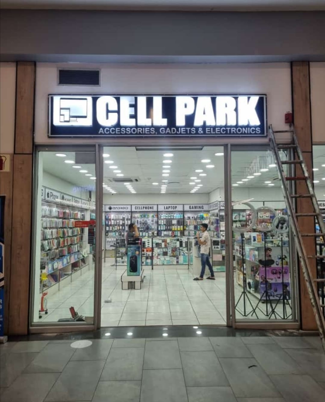 shop signage